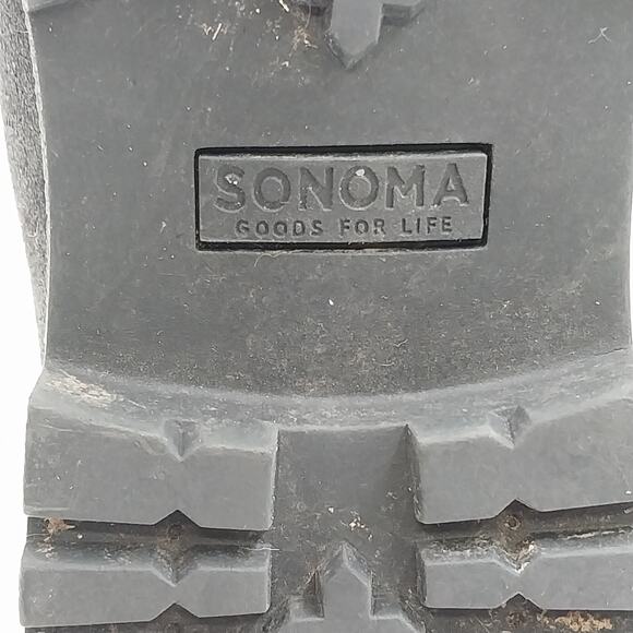 Sonoma Goods Hiking Boots Arabelle Crayon Women’s 8.5 Black Outdoor Trail - Picture 5 of 9